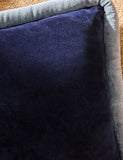 MADE Velvet Huxley cushion 30x50cm, imported from the UK