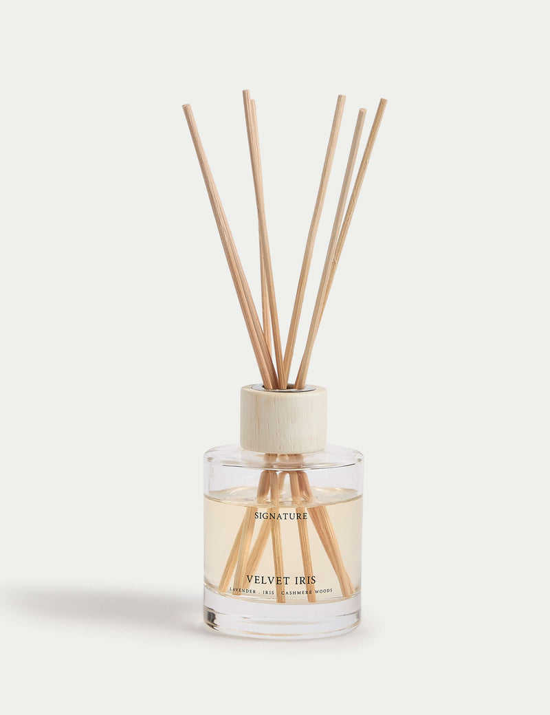 Velvet Iris reed diffuser 100ml (British brand)