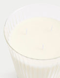 Velvet Iris 3 wick candle in glass vessel (British brand)