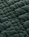 Laura Ashley velvet scalloped bedspread 180x235cm (British brand)