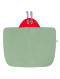 MORI Very Hungry Caterpillar hooded towel (British brand)
