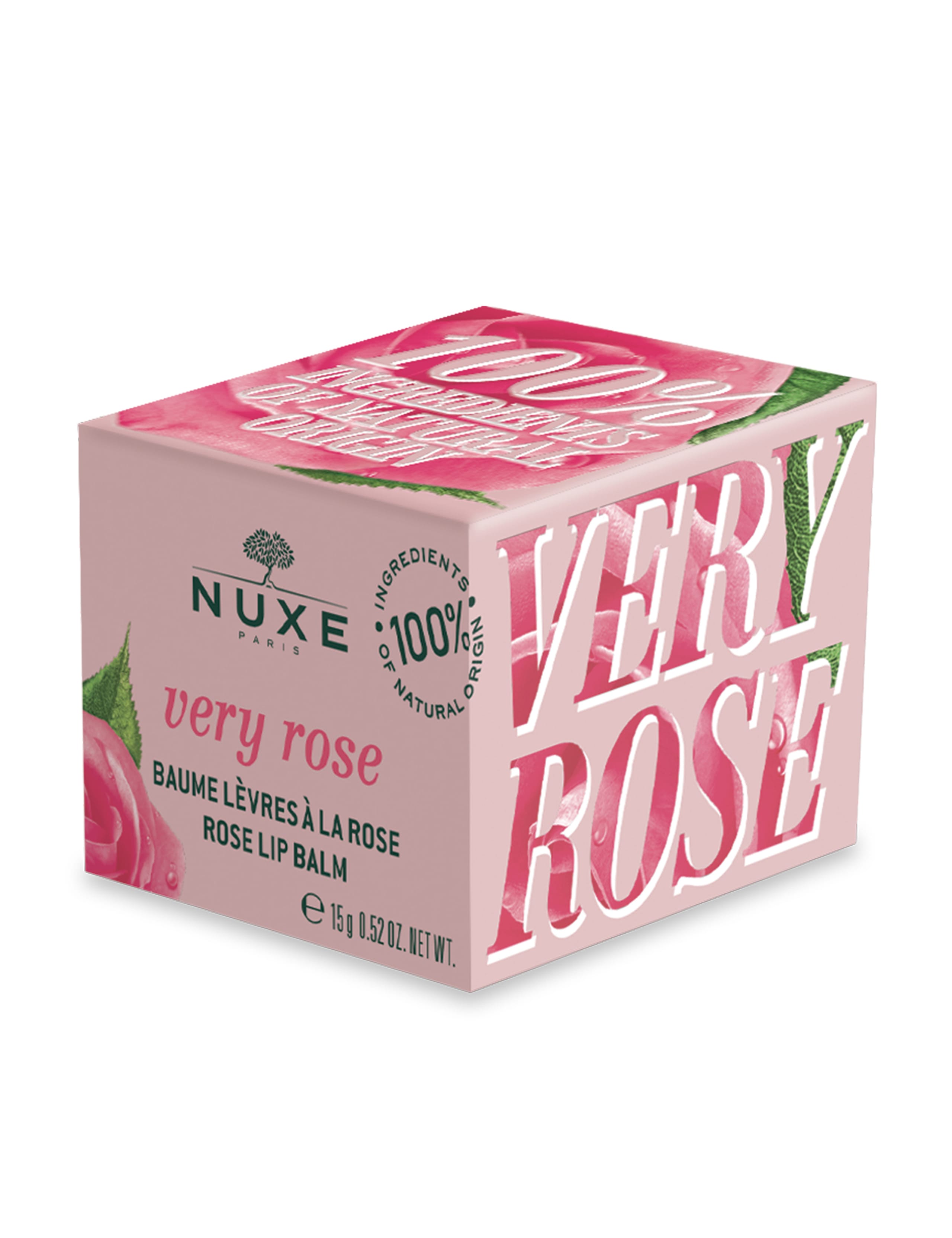 nuxe Very Rose lip balm 15g (British brand)