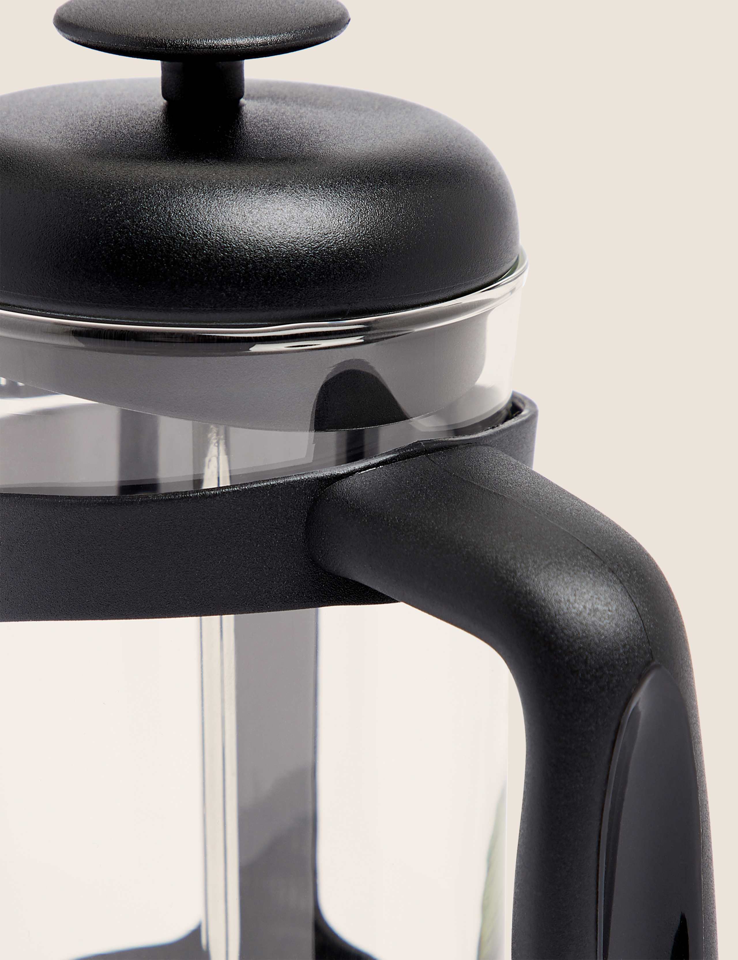 Cafetiere 3 cup glass French press 350ml (British brand)
