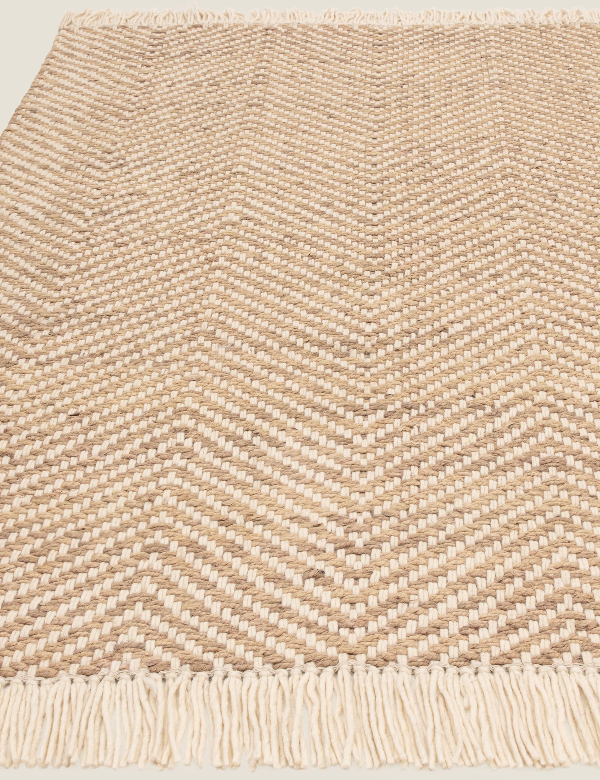 Asiatic Vigo chevron jute rug 160x230 cm, imported from the UK