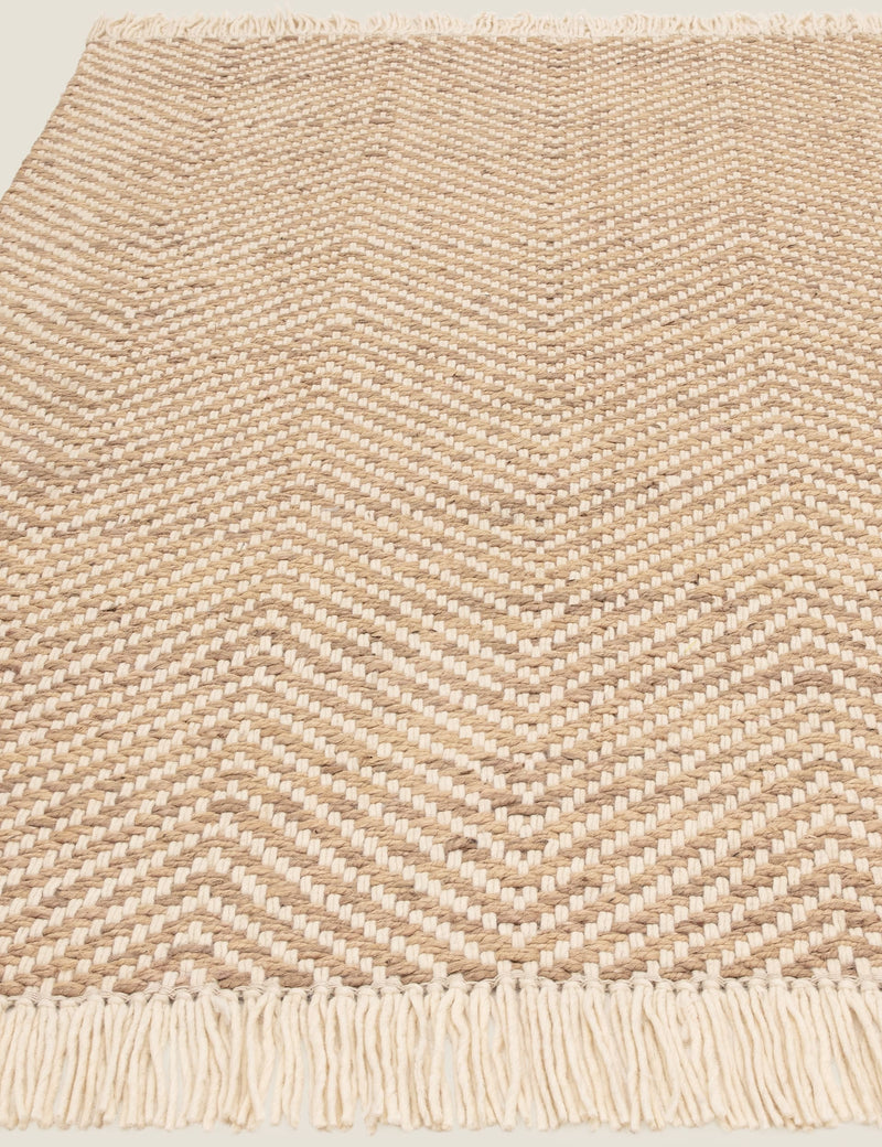Asiatic Vigo chevron jute rug 160x230 cm, imported from the UK