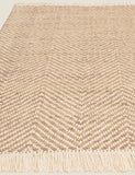 Asiatic Vigo chevron jute rug 160x230 cm, imported from the UK