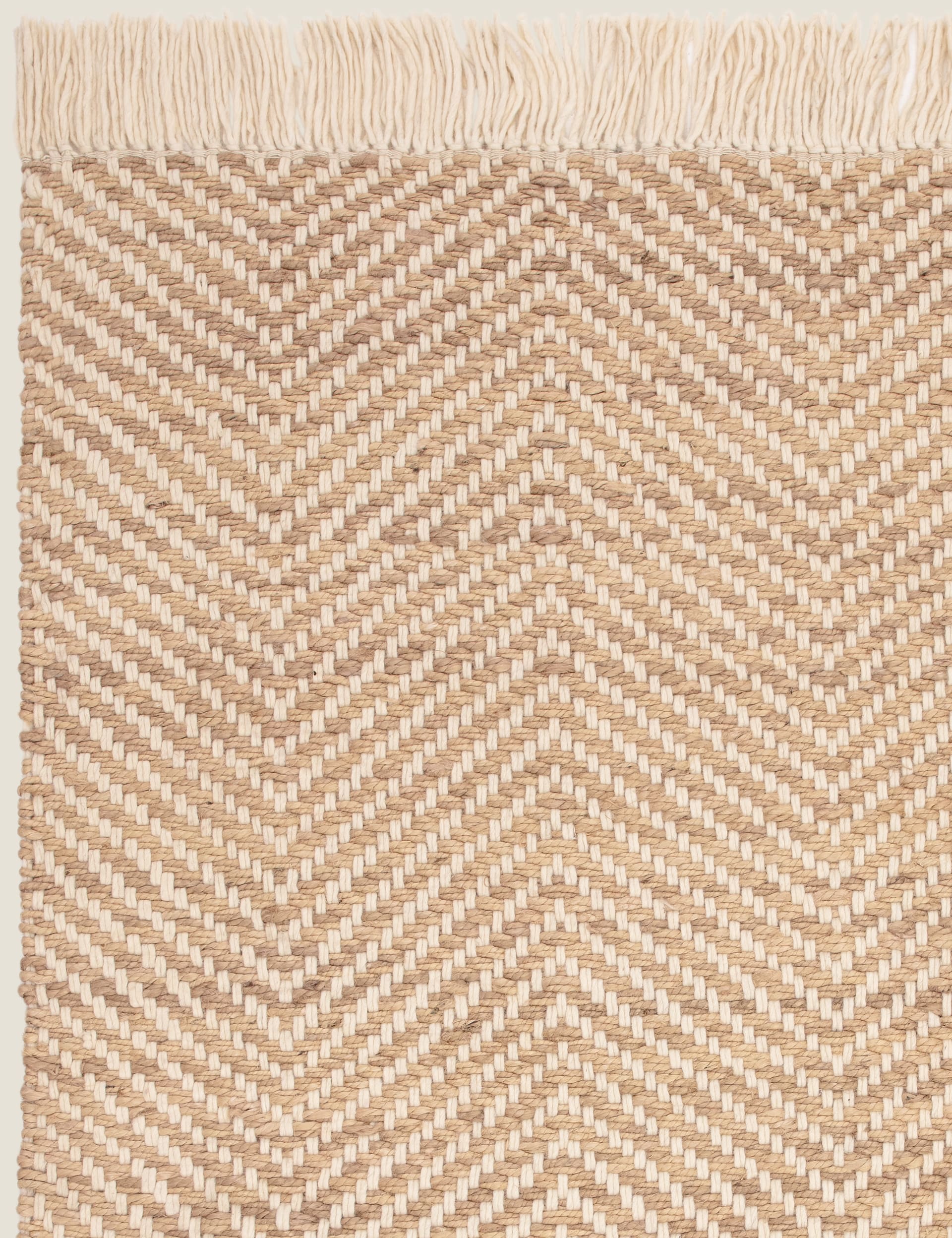 Asiatic Vigo chevron jute rug 160x230 cm, imported from the UK