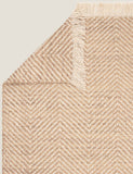 Asiatic Vigo chevron jute rug 160x230 cm, imported from the UK