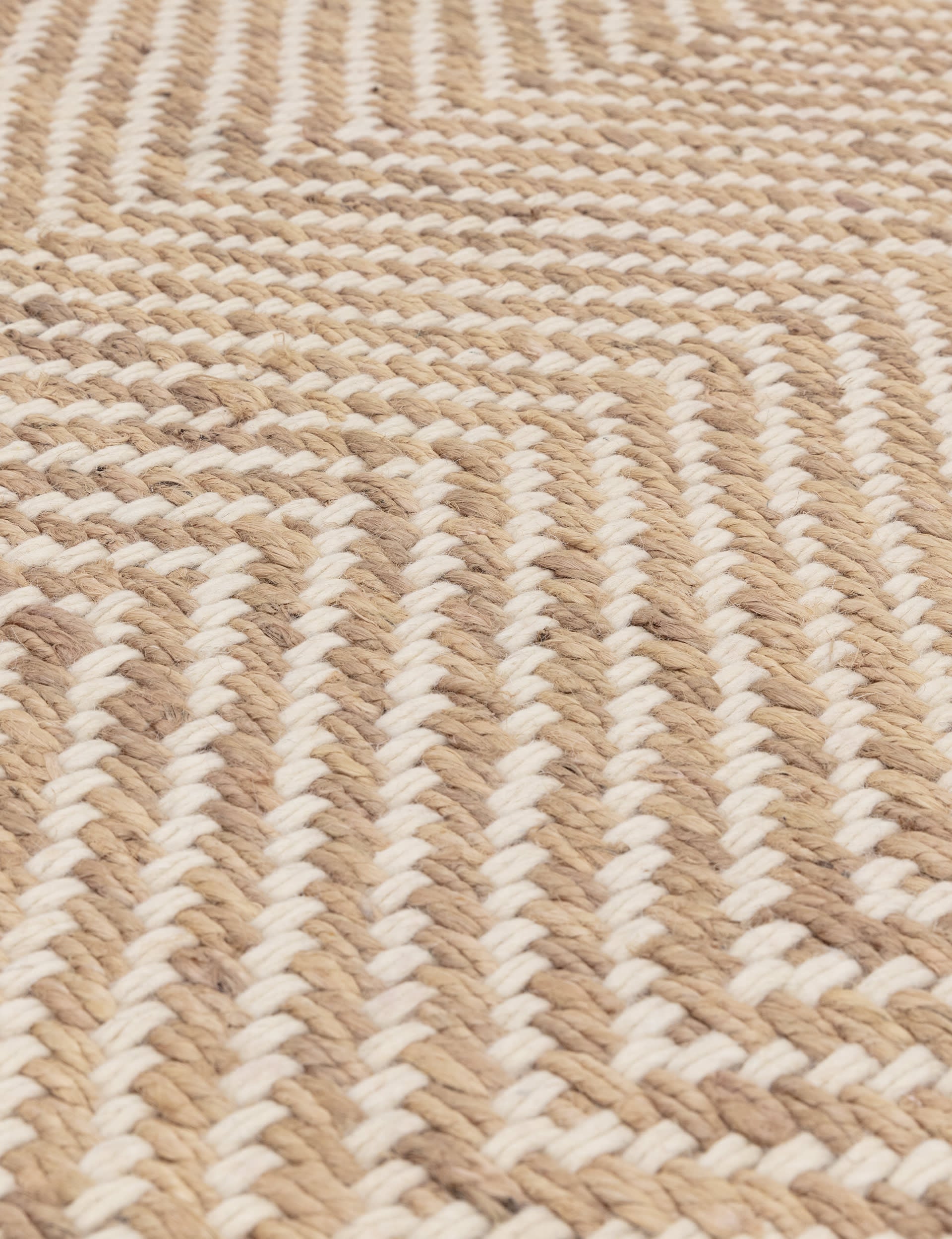 Asiatic Vigo chevron jute rug 160x230 cm, imported from the UK