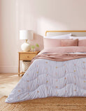 Night Lark vintage stripes coverless duvet set - British product