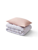 Night Lark vintage stripes coverless duvet set - British product