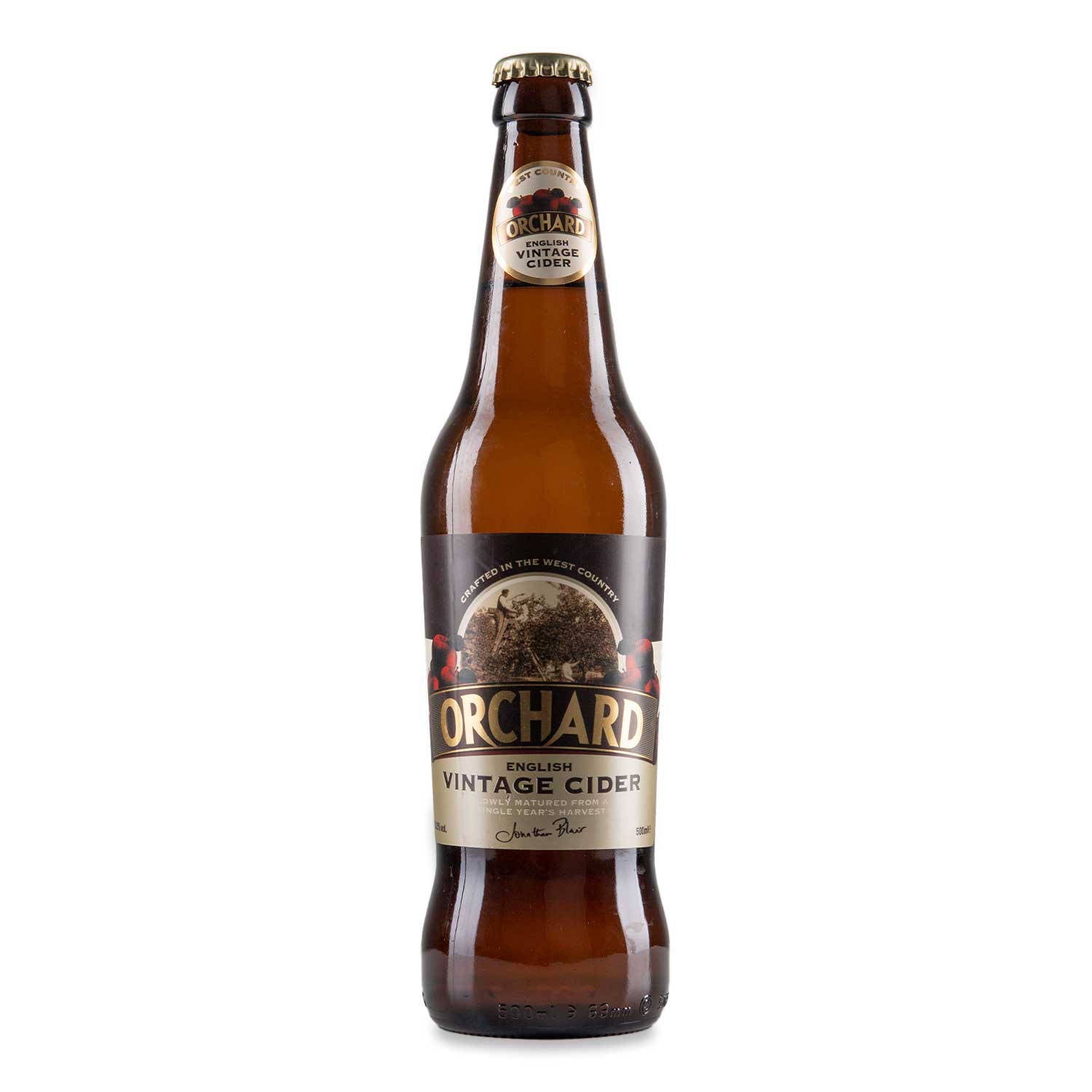 Vintage cider, a classic British drink (British brand)