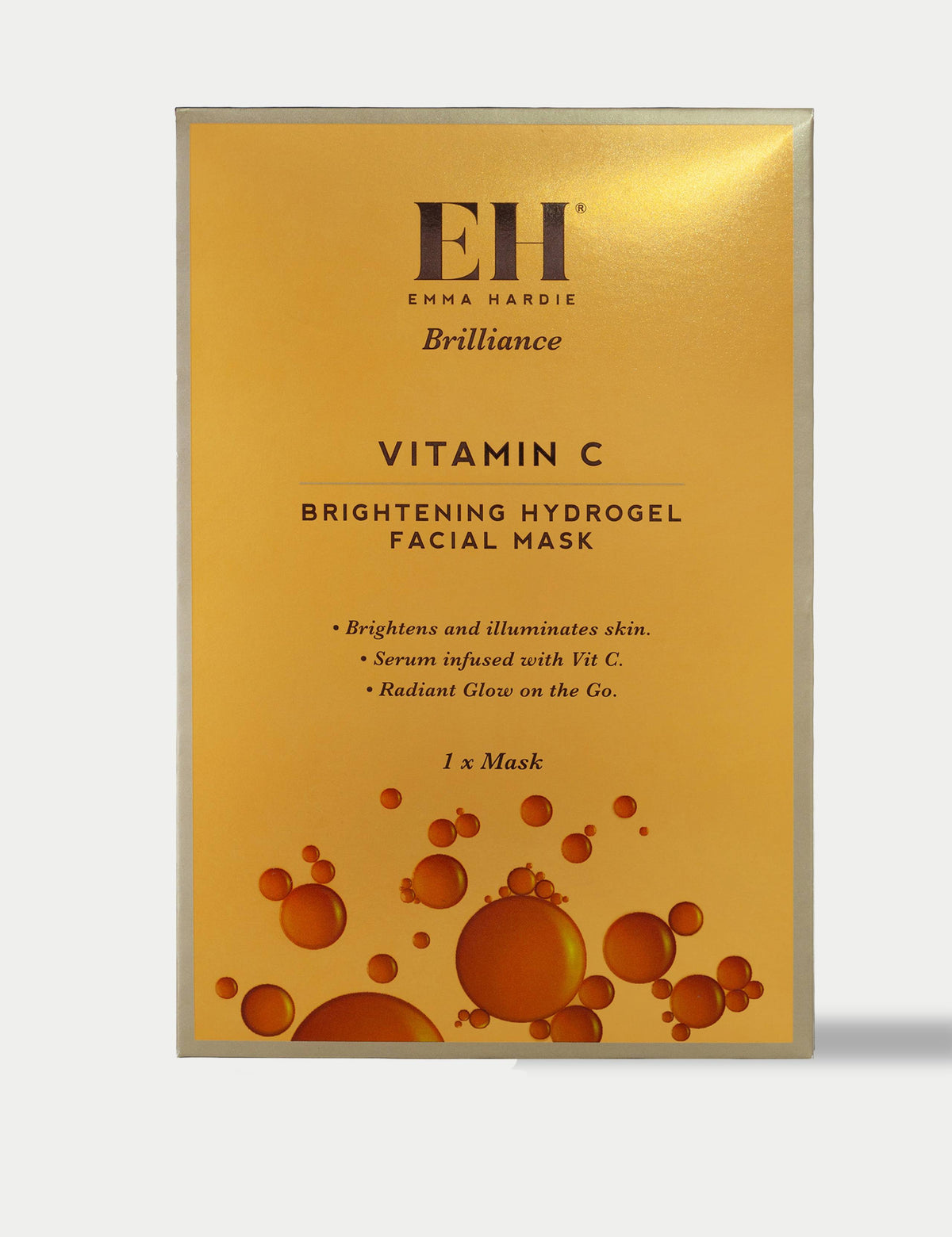 Emma Hardie Vitamin C brightening hydrogel facial mask - British product