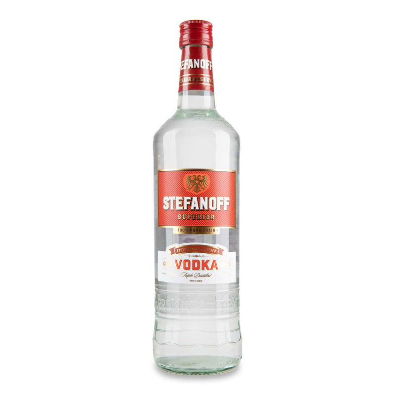 Stefanoff Vodka spirit, UK version