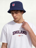 Jack & Jones Blue England World Cup bucket hat, imported from the UK