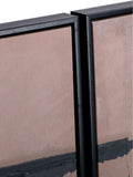 Libra Interiors Impasto Brushstrokes framed canvas set, imported from the UK