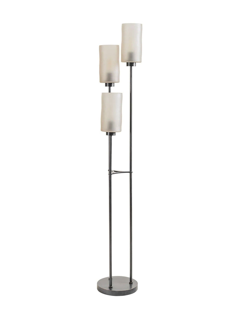 Libra Interiors Black Trivia floor lamp 172cm UK version