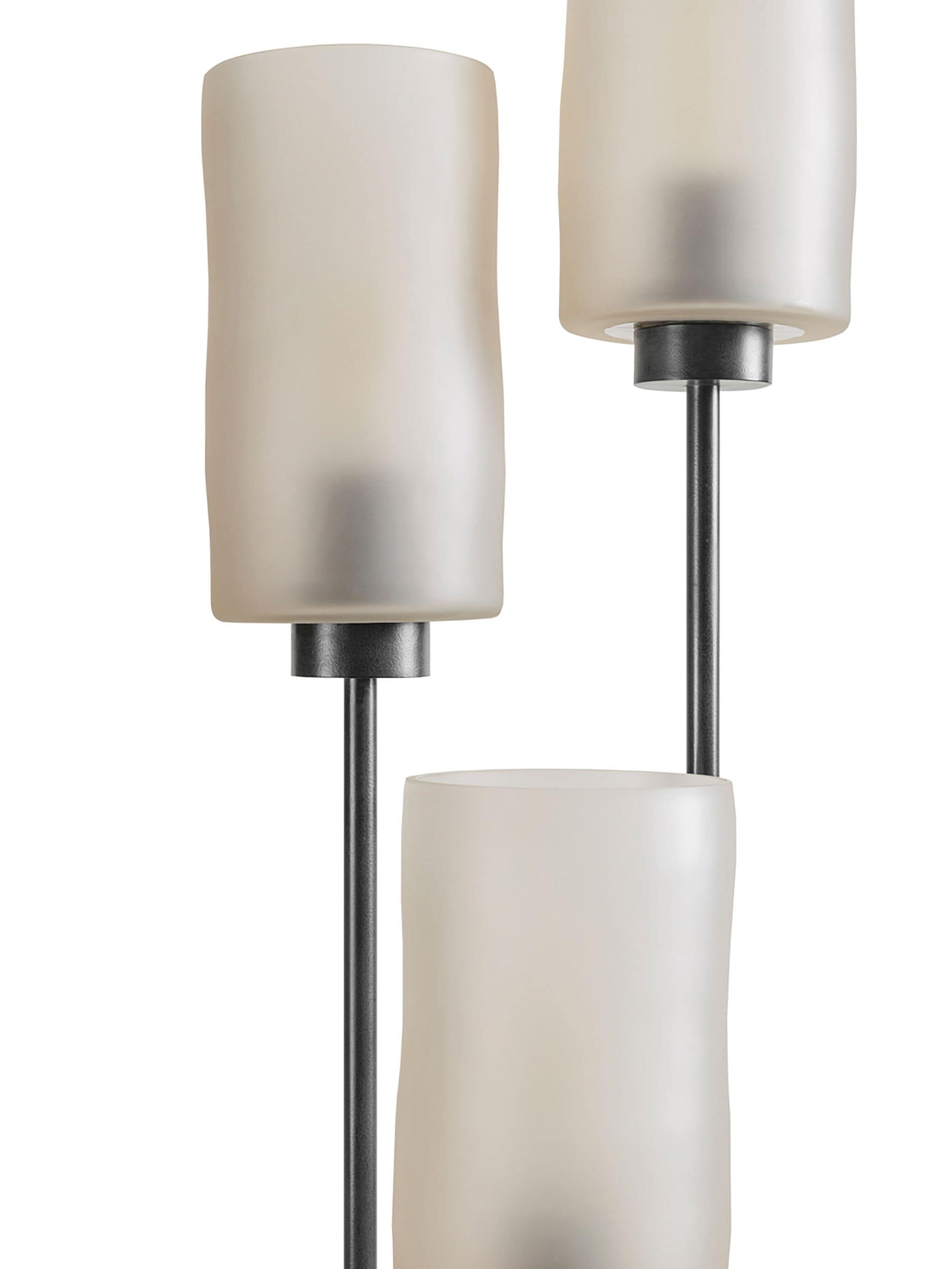 Libra Interiors Black Trivia floor lamp 172cm UK version