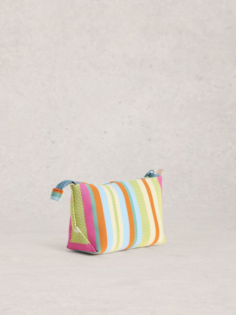 White Stuff Yellow Meadow Mesh Wash Bag