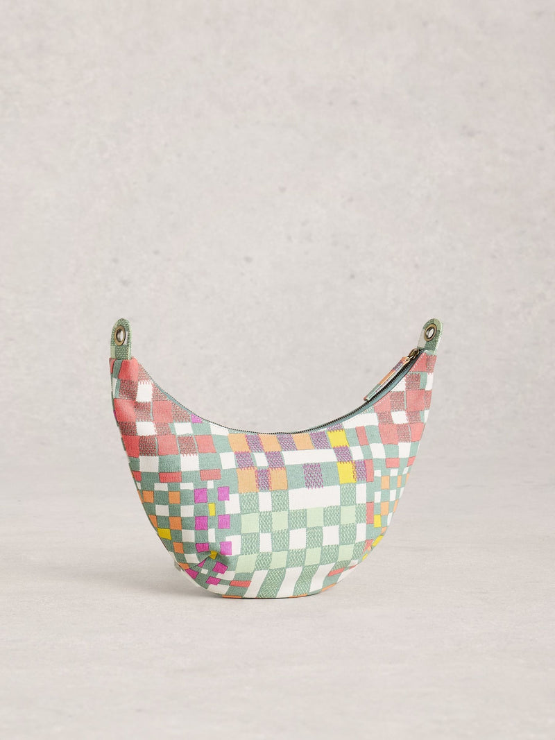 White Stuff Green Natalie Crossbody Bag