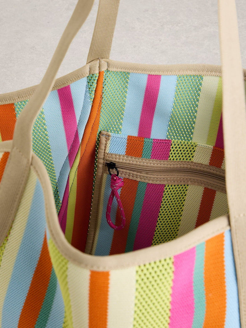 White Stuff yellow meadow mesh shoulder bag, UK version