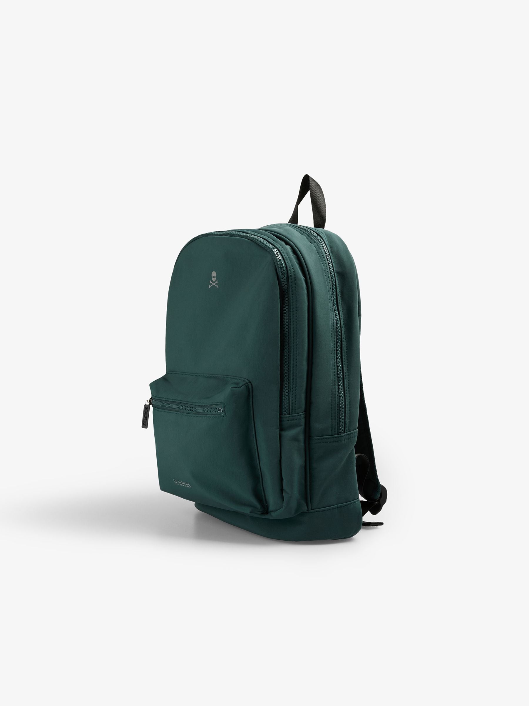 Scalpers dark green nylon backpack, imported from the UK