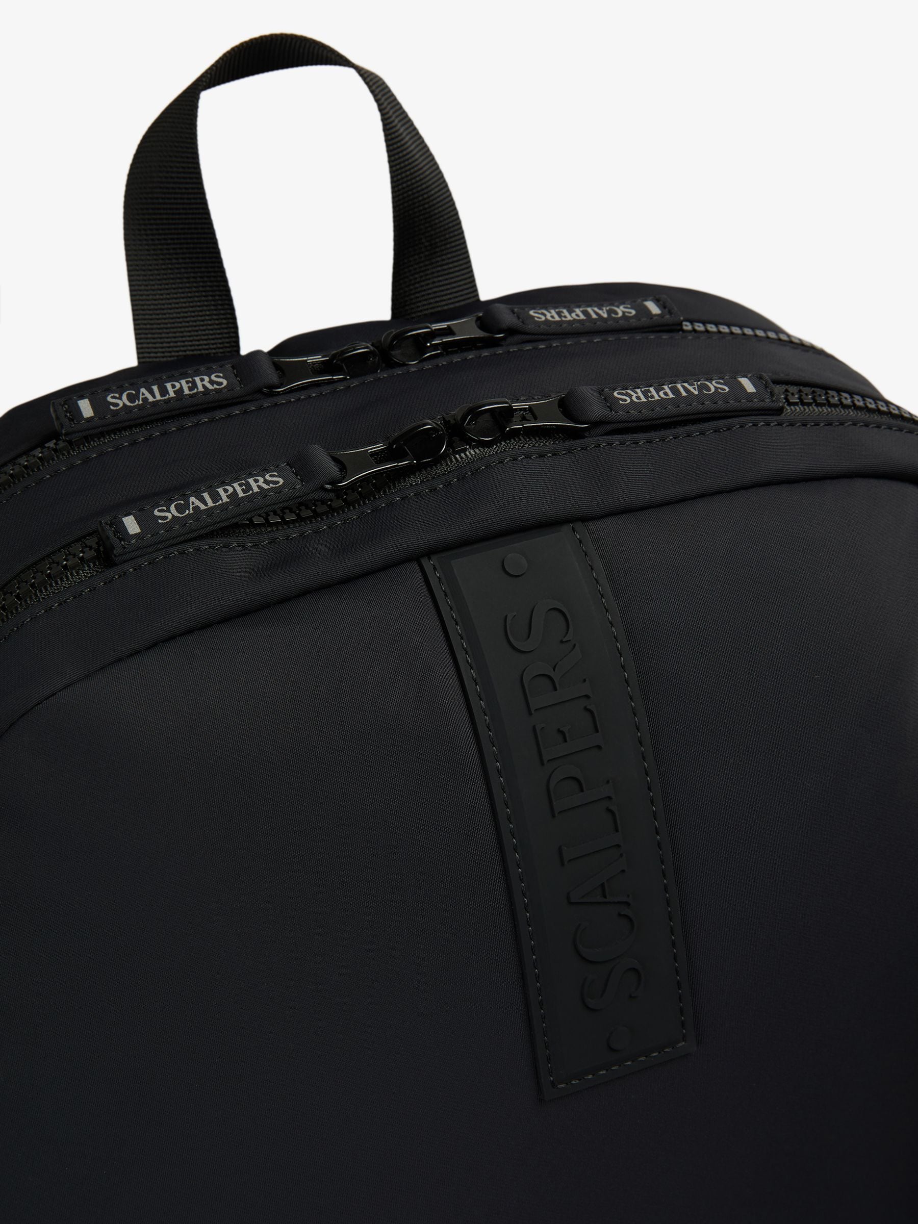 Scalpers Black Malpensa Backpack