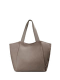 Scalpers brown faux leather shopper bag 48cm - British product