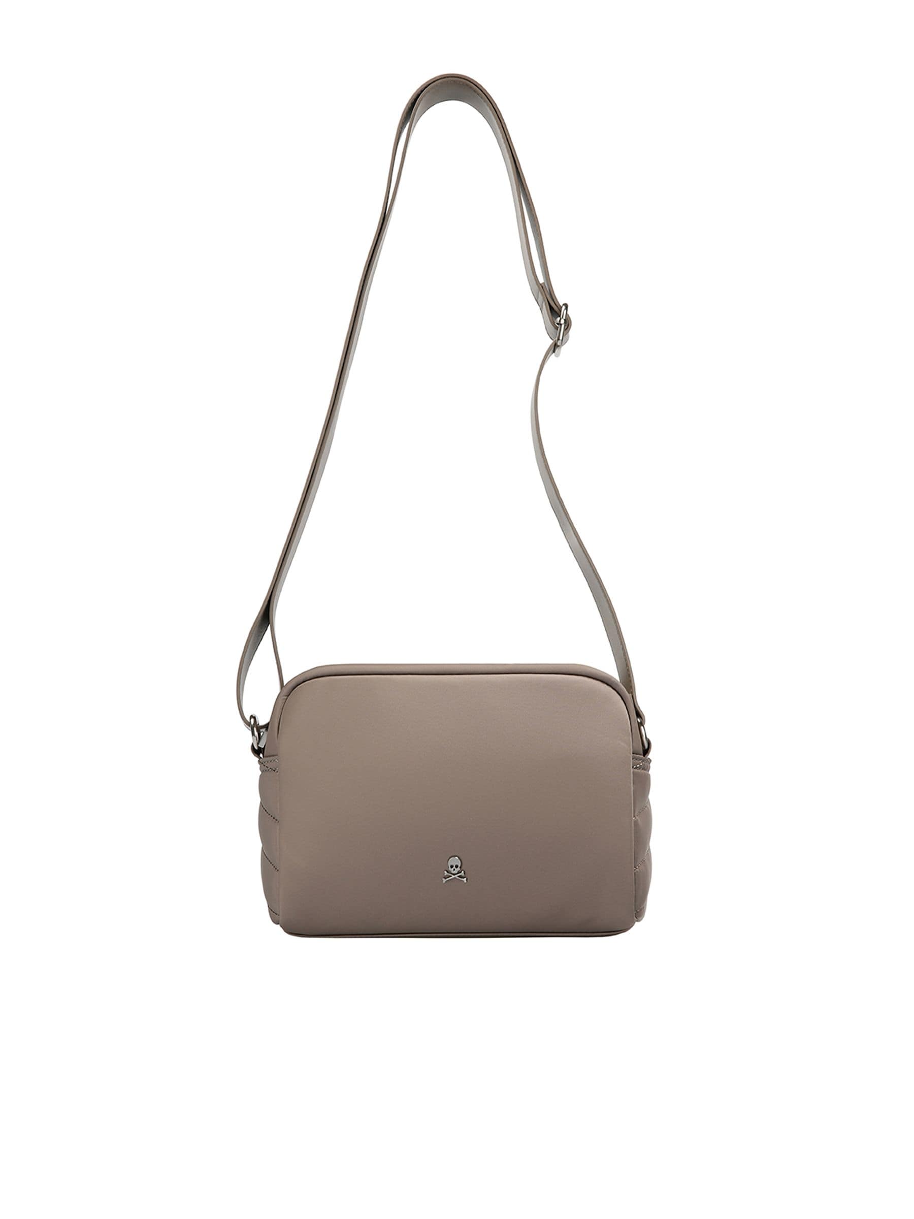Scalpers brown quilted crossbody bag, UK version