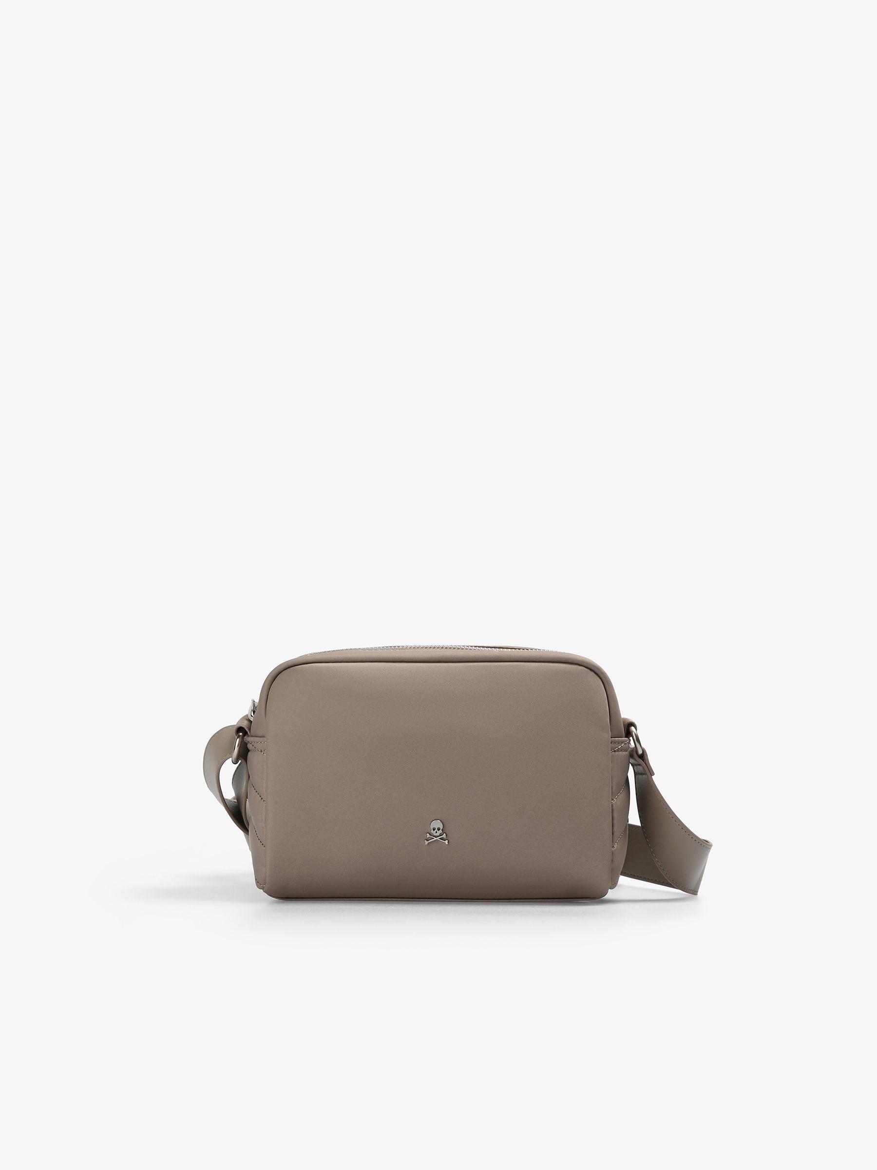 Scalpers brown quilted crossbody bag, UK version