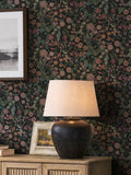 Night Botanical Floral wallpaper sample A4 (British brand)