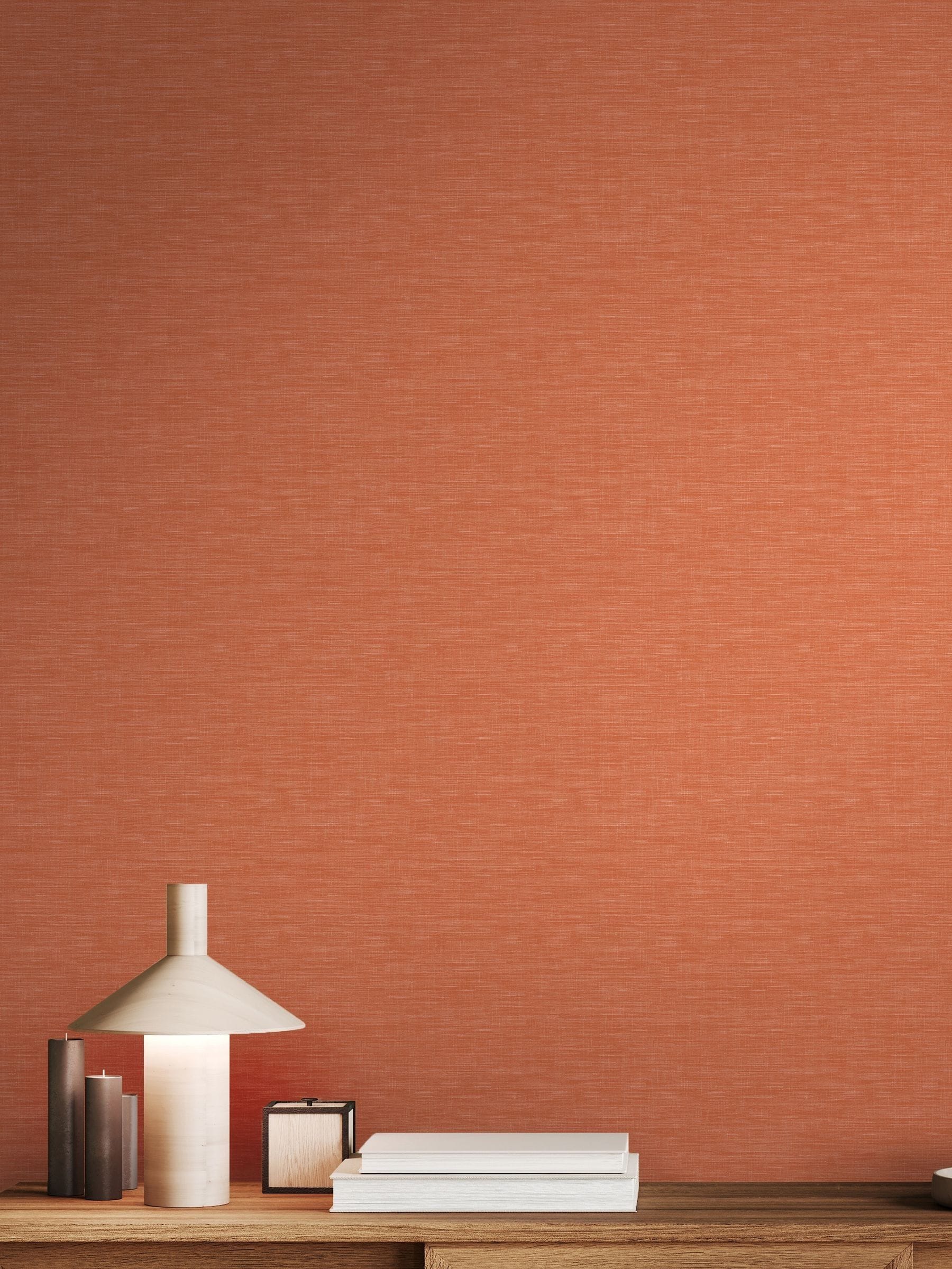 Ohpopsi Rust Tessa wallpaper A4 sample (British brand)