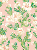 Ohpopsi Sunshine Cactus Bloom Wallpaper A4 Sample