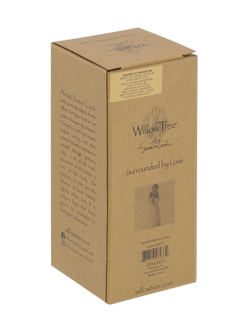 Willow Tree Surrounded By Love figurine, imported from the UK