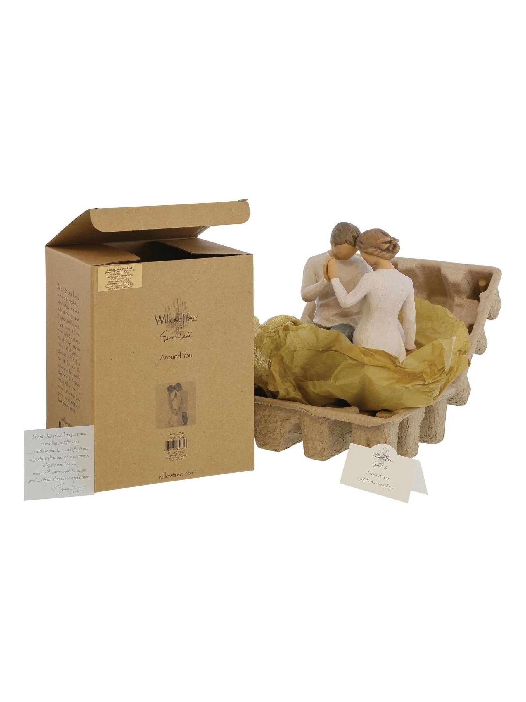 Willow Tree off white Around You figurine 16.5cm, imported from the UK