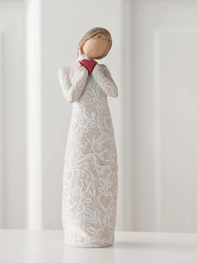 Next Willow Tree Off White Je t'aime I Love You Figurine- Buy online at McGrocer