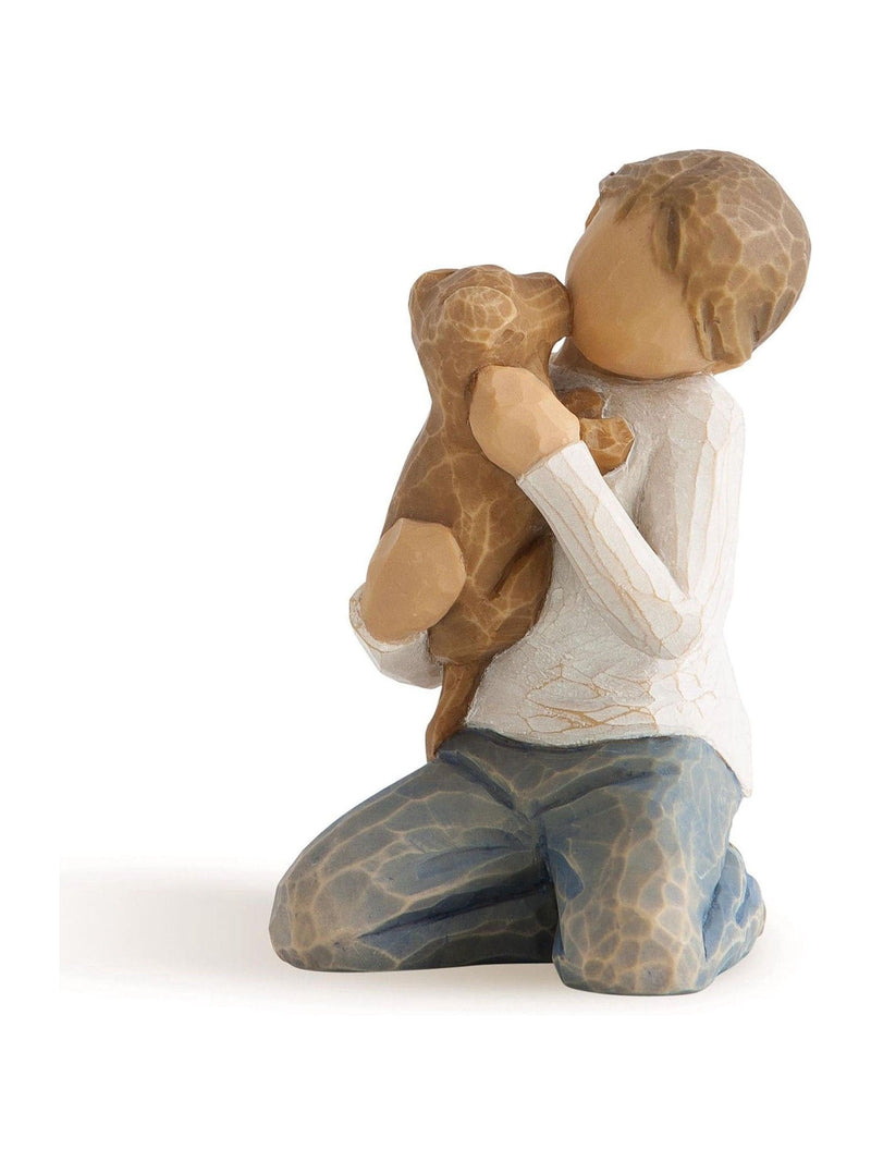 Willow Tree kindness boy figurine off white 7.5cm, UK version