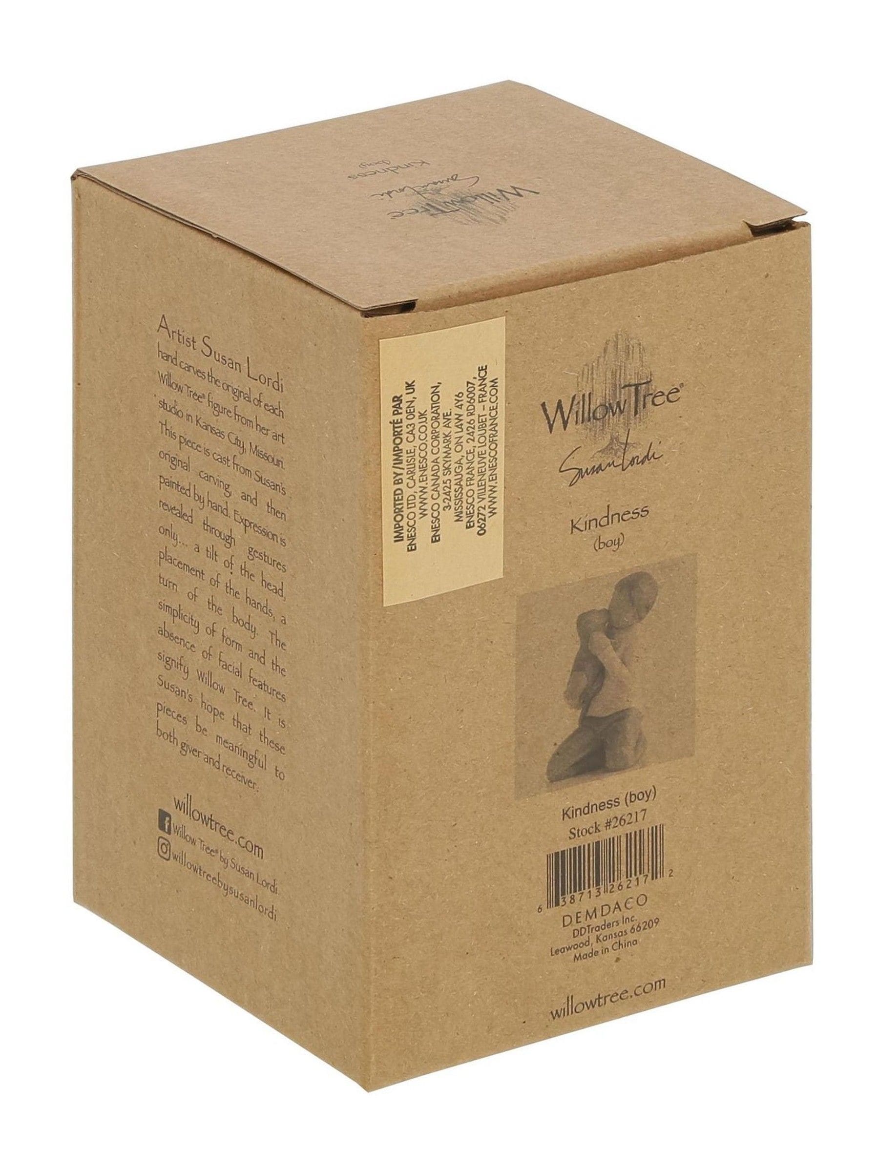 Willow Tree kindness boy figurine off white 7.5cm, UK version
