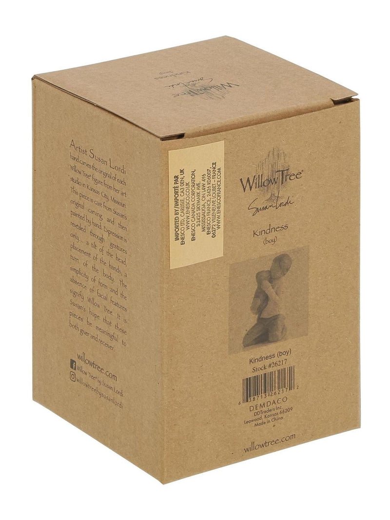 Willow Tree kindness boy figurine off white 7.5cm, UK version