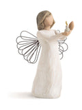 Willow Tree Angel of Hope stoneware figurine 13cm, UK version