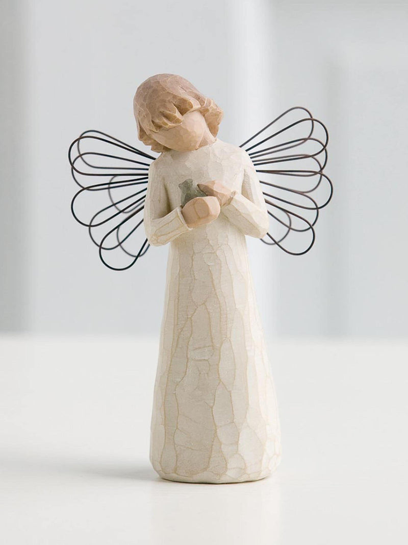 Willow Tree Angel of Healing stoneware figurine 13cm, UK version