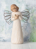 Willow Tree Angel of Healing stoneware figurine 13cm, UK version