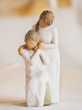 Willow Tree Loving My Mother figurine off white cast stone, imported from the UK