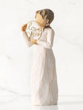 Willow Tree Love You Off White figurine 13cm, UK version