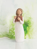 Willow Tree Love of Learning figurine hand-painted cast stone 13.5cm (British brand)