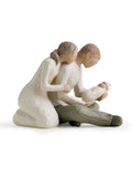 Willow Tree New Life figurine hand-painted cast stone, UK version