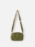 Oliver Bonas Charlee khaki green crossbody bag - British product