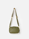 Oliver Bonas Charlee khaki green crossbody bag - British product