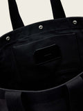 AllSaints black Layo canvas tote bag - British product