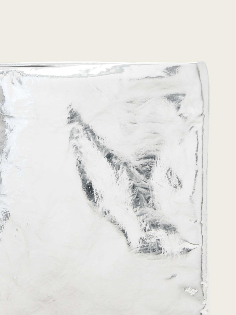 AllSaints grey large Bettina clutch, UK version
